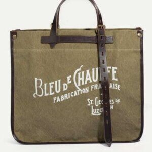 Bleu de Chauffe Stonewashed Tote Bag. Unisex